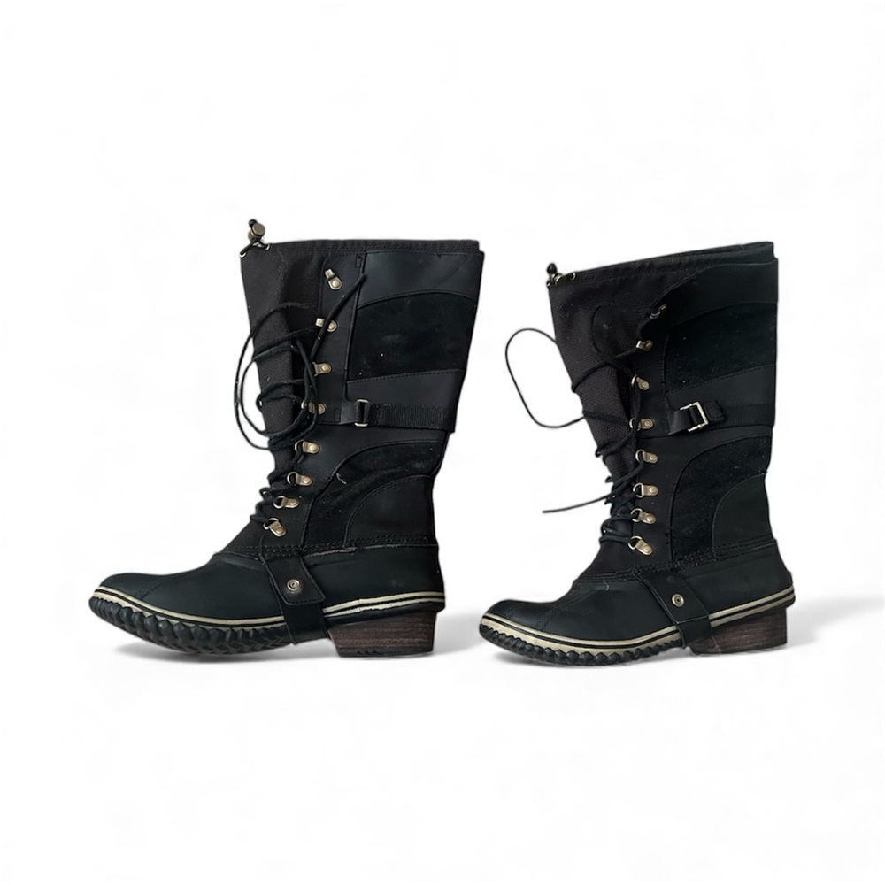 Sorel Black Tall Winter Boots